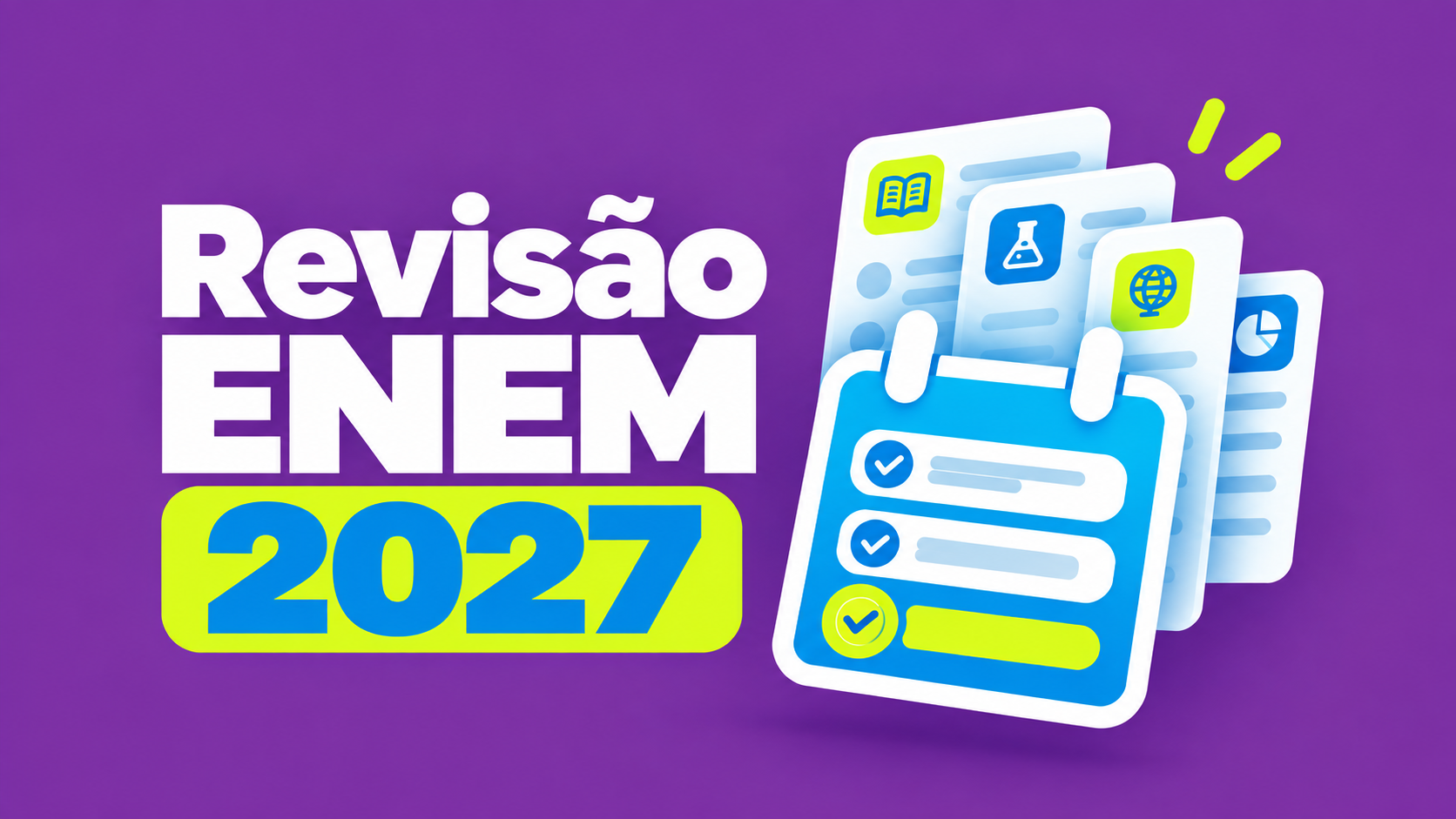 Capa do Catálogo ENEM 2027